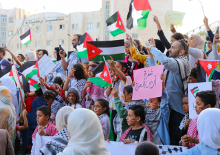 الأردن: المجتمع المدني الأردني والعدوان الإسرائيلي على غزة: مواقف وفعاليات